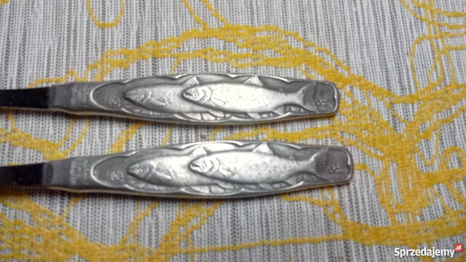 Zestaw sztućców Norweska sztuka ludowa HS PEWTER Koszalin