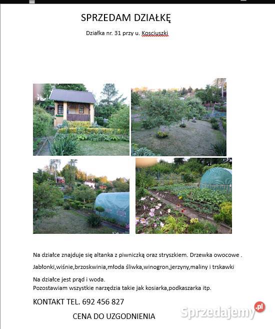 Sprzedam działkę dolnośląskie