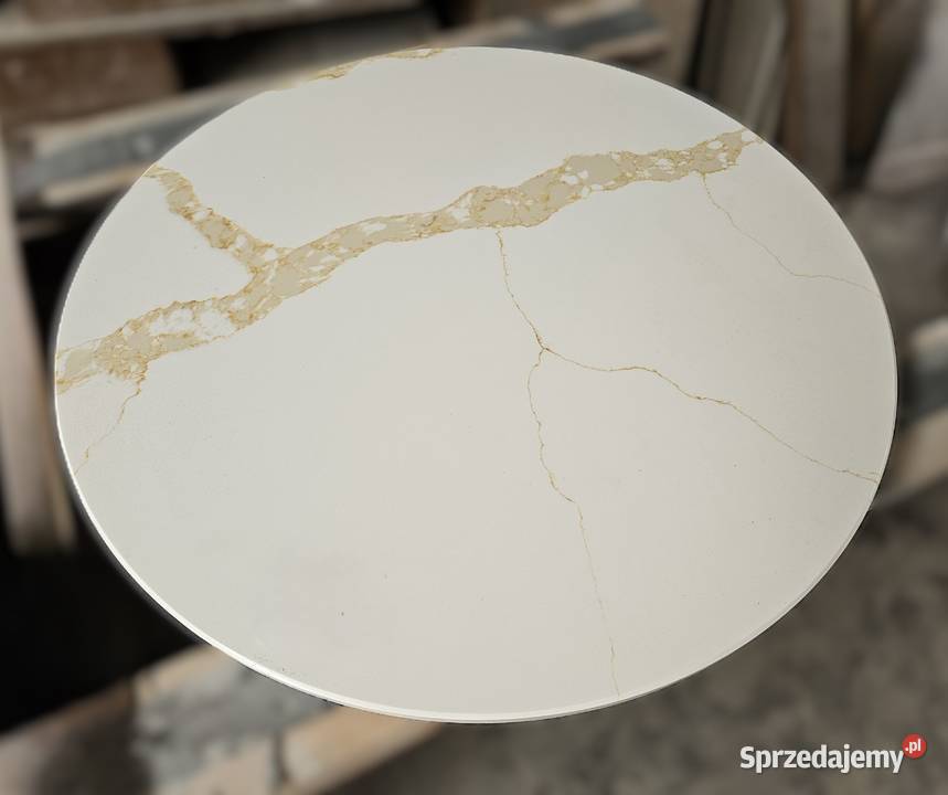 Blat okrągły do stolika CALACATTA GOLD 15 podkarpackie Przemyśl