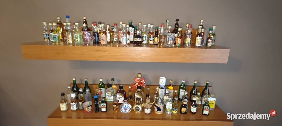 Kolekcja alkoholi miniaturek Polmos lubelska Lipsko sprzedam