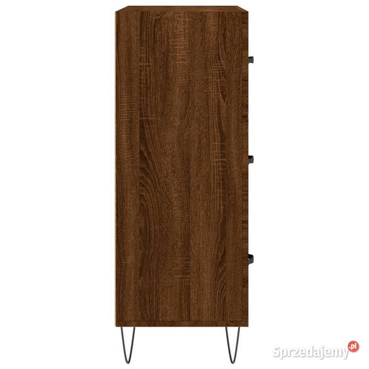 Szafka brązowy dąb 695x34x90 materiał Warszawa