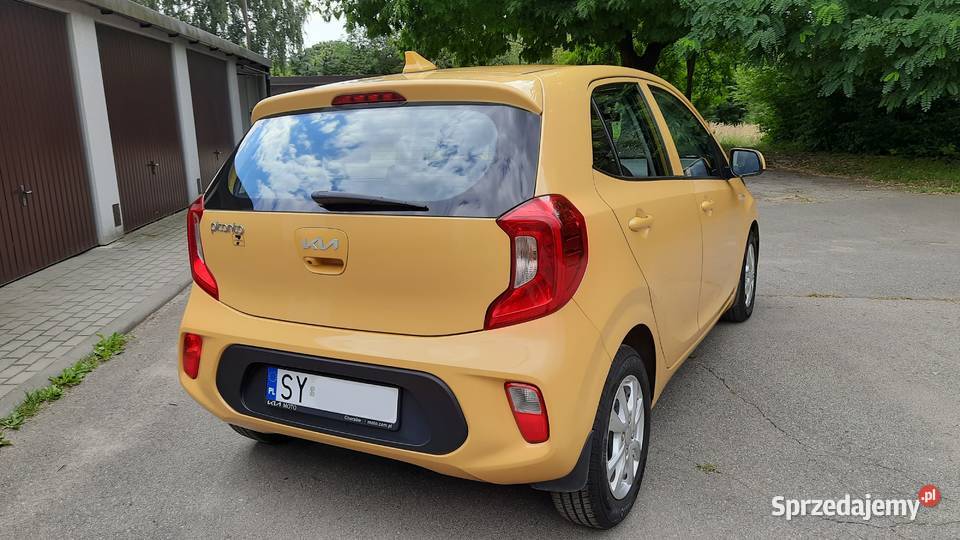 Kia Picanto wersja L z 2023 z Polskiego salonu kamera cofania śląskie Bytom