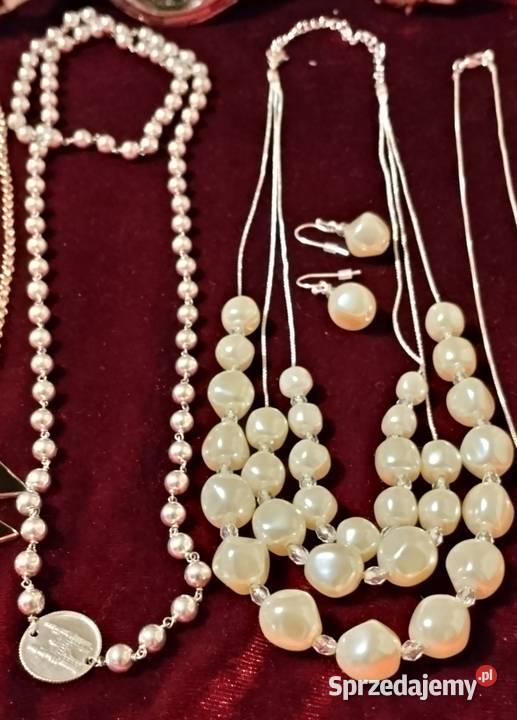 Zestaw pakiet biżuterii stal nierdzewna srebro kujawsko-pomorskie Inowrocław