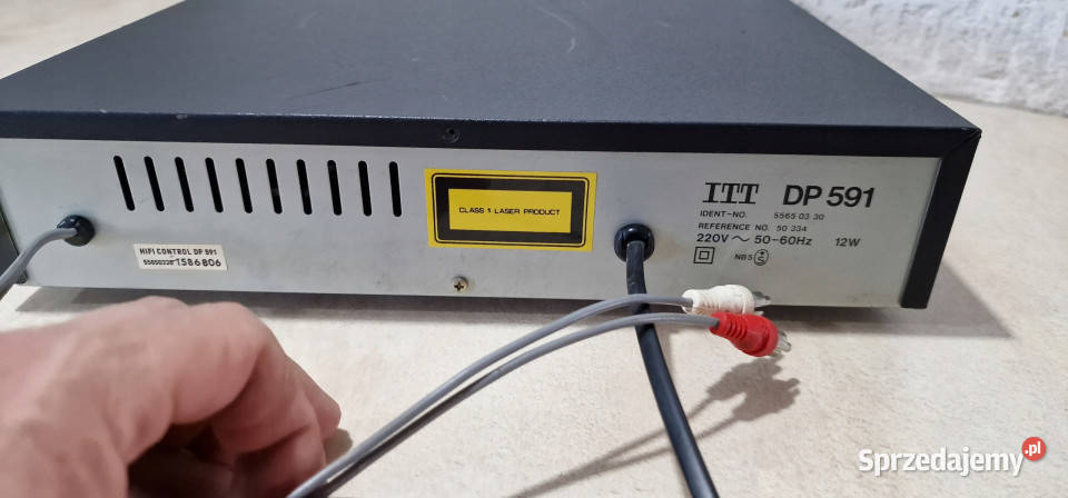ITT DP591 kompaktowy odtwarzacz CD player Międzychód
