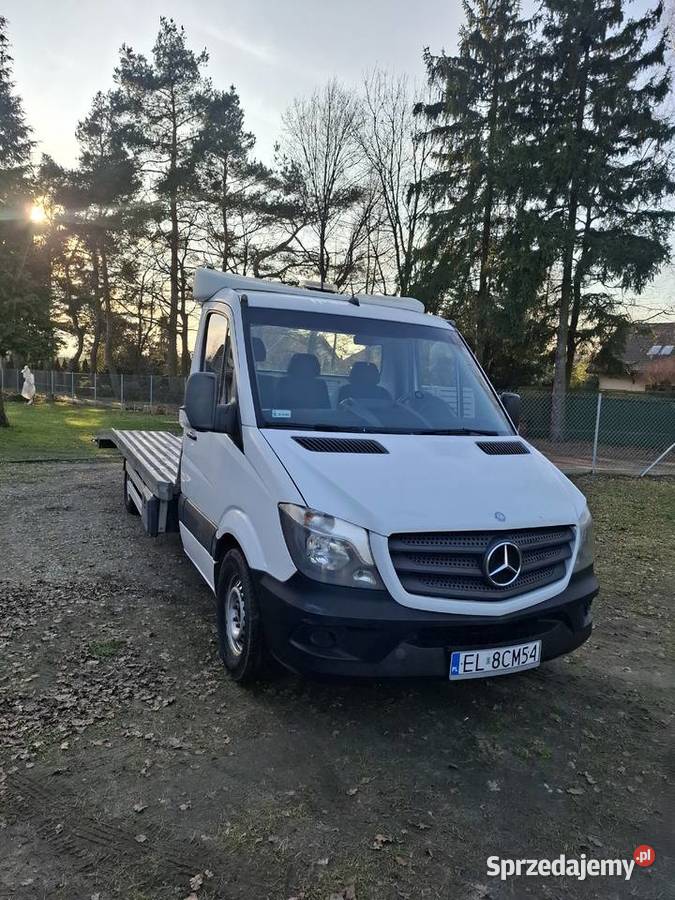 Mercedes sprinter laweta ładna bez wkładu automatyczna łódzkie Rzgów
