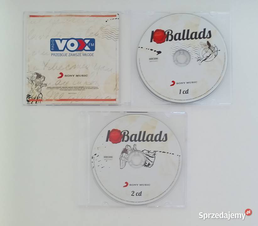 Płyty CD I love ballads seria Marek Sierocki CD Kraków