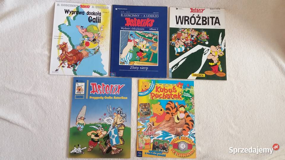 Asterix oryginalne Komiksy lata 90te Kubuś Rok wydania 1983 Płońsk sprzedam
