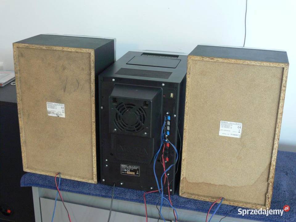 Wieża stereo Sony HCDEC77 kolumny 2 x 130 wat Jasło