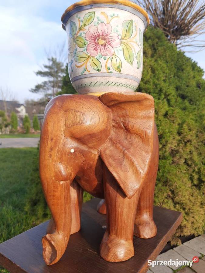 kwietnik podstawa słoń wielkopolskie Mielnica Duża sprzedam