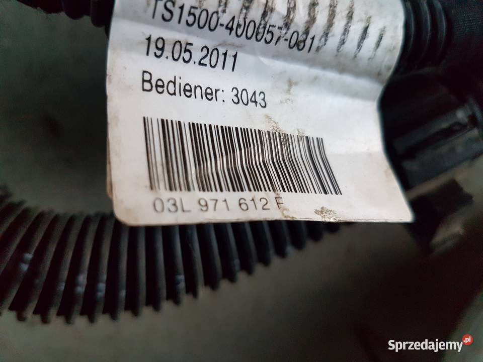 SKODA VW 16 TDI INSTALACJA SILNIKA WIAZKA Materiały instalacyjne Turek sprzedam
