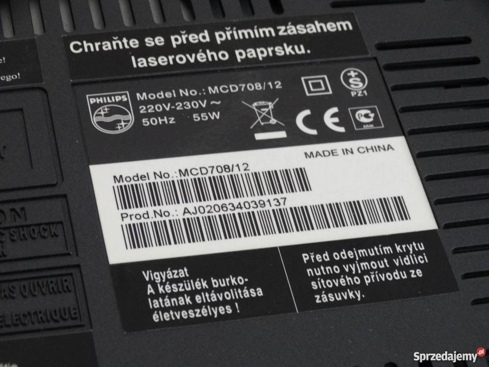 Wieża Philips MCD708 z podstawkąWYSYŁKA Wieże i miniwieże Jasło