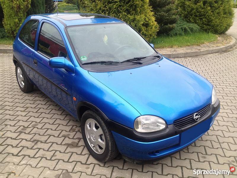Opel Corsa B niebieski centralny zamek Nowy Sącz