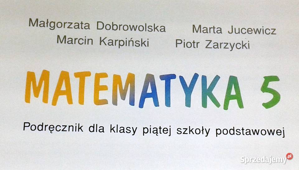 Matematyka z plusem 5 M Dobrowolska M Jucewicz Chełm