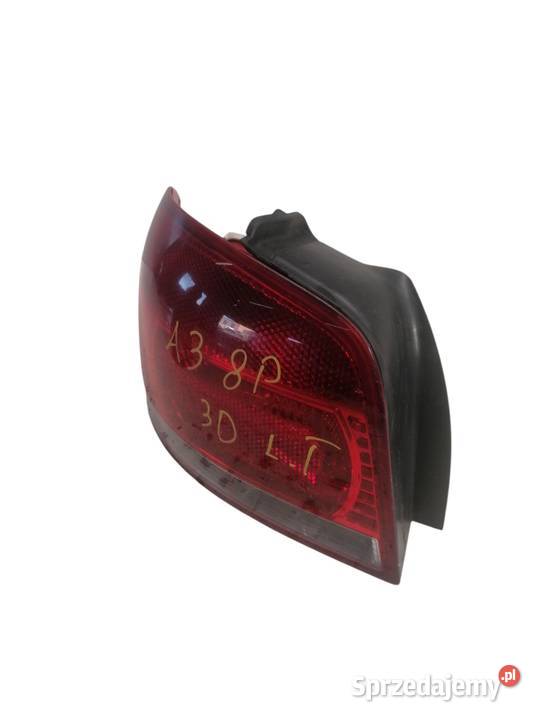 LAMPA LEWA TYLNA TYŁ AUDI A3 8P 16 FSI LAMPA TYŁ