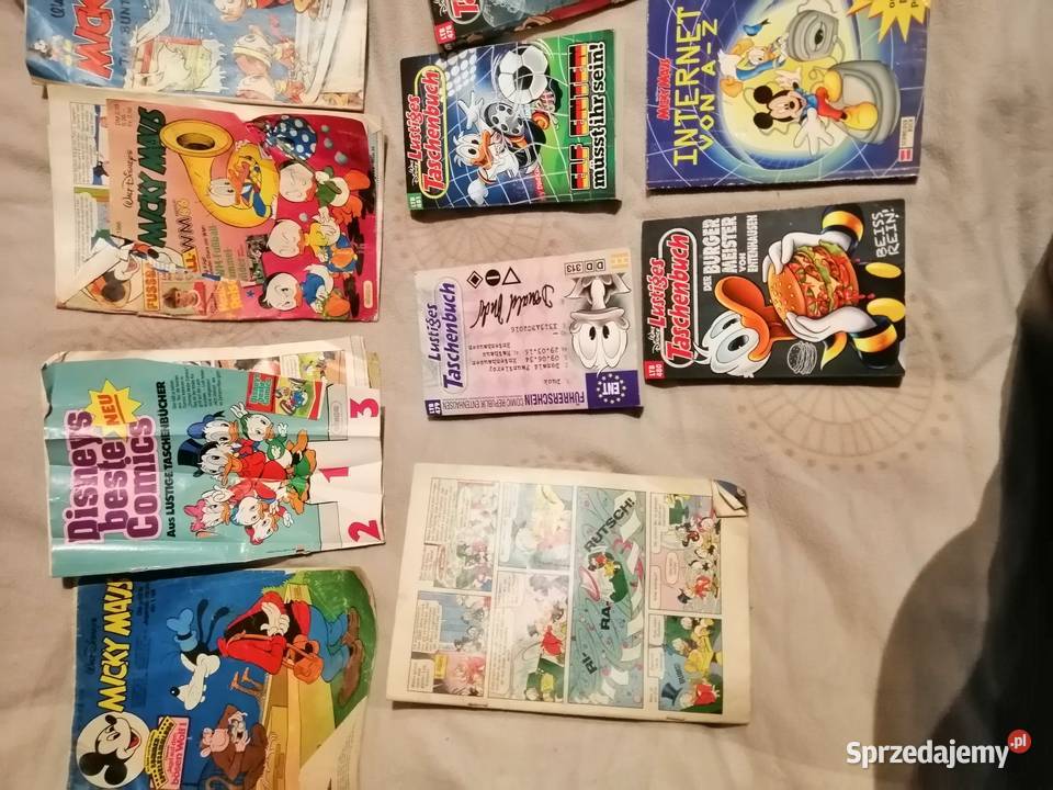 komiksy kaczor donald i myszka miki 1952 dolnośląskie