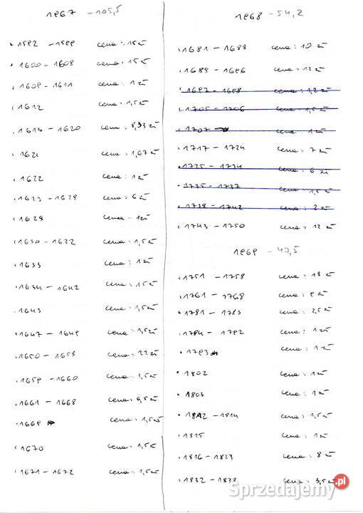Kolekcja kopert FDC z lat 19531990 Lublin