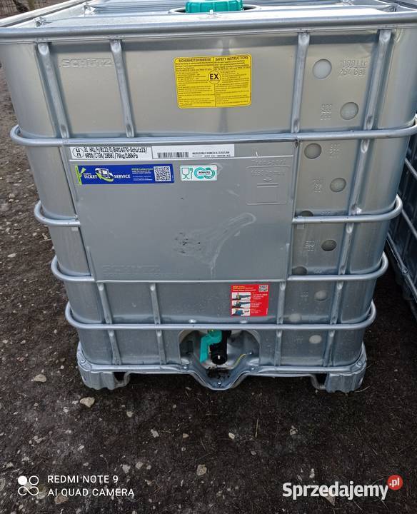 Paletopojemnik IBC 1000l mauzer mauser zbiornik Busko-Zdrój sprzedam