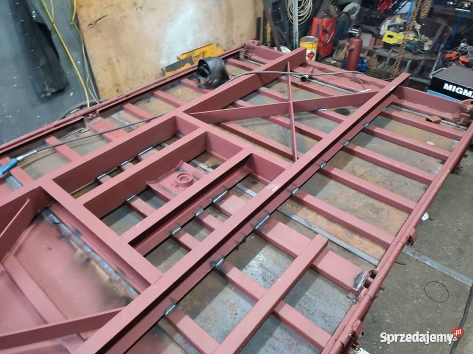 Przyczepa tandem navtec 3x wywrotka metaltech Brodnica