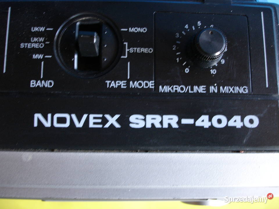 Radiomagnetofon NOVEX SRR4040 Zielona Góra