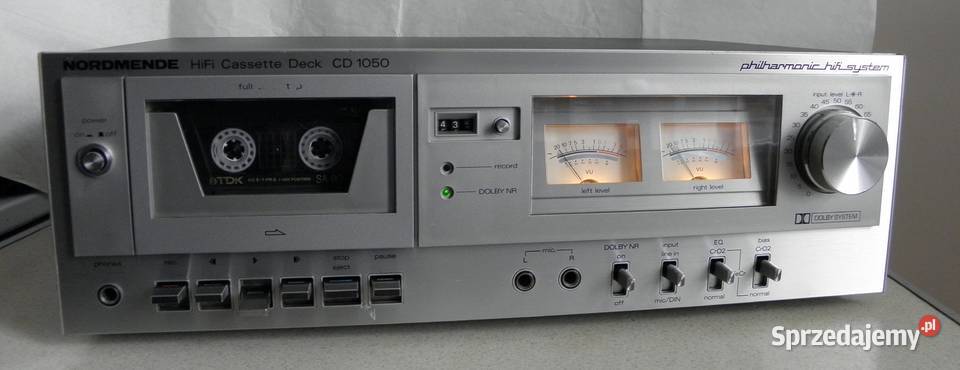 Nordmende CD 1050 Philharmonic HiFi System deck Krotoszyn