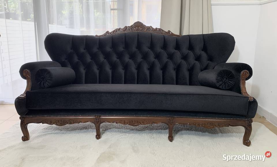Komplet zestaw sofa fotele wypoczynkowy Ludwik Jagodnik