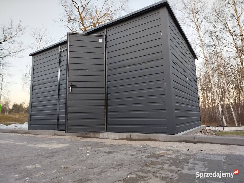 Wiata ogrodowa GARAŻ BLASZANY Domek Magazyn Pyrzyce