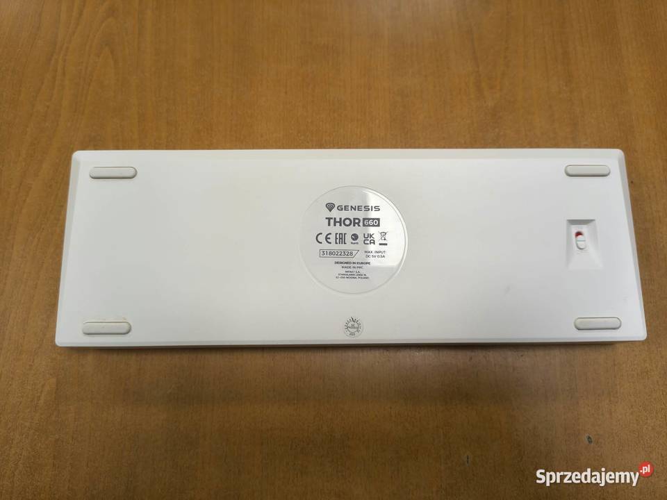 Klawiatura Genesis Thor 660 Wireless White Elbląg