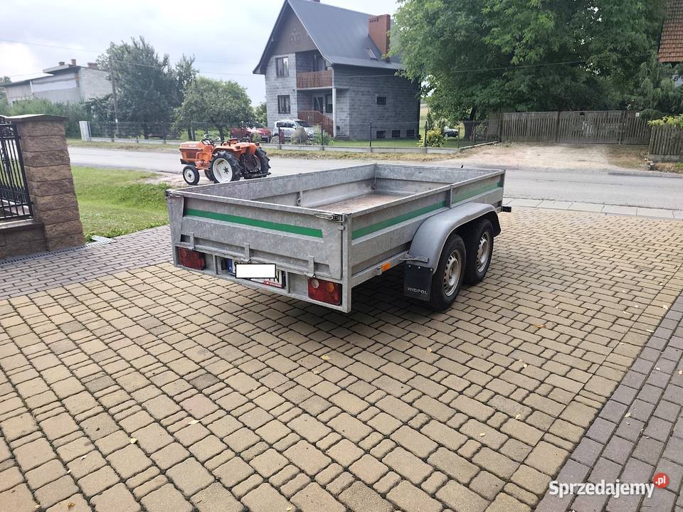 Przyczepa WIDPOL 300m x 155m DMC 750 Hamowana Wodzisław