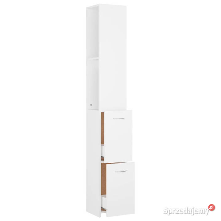 Szafka łazienkowa biała 25x265x170 materiał sprzedam
