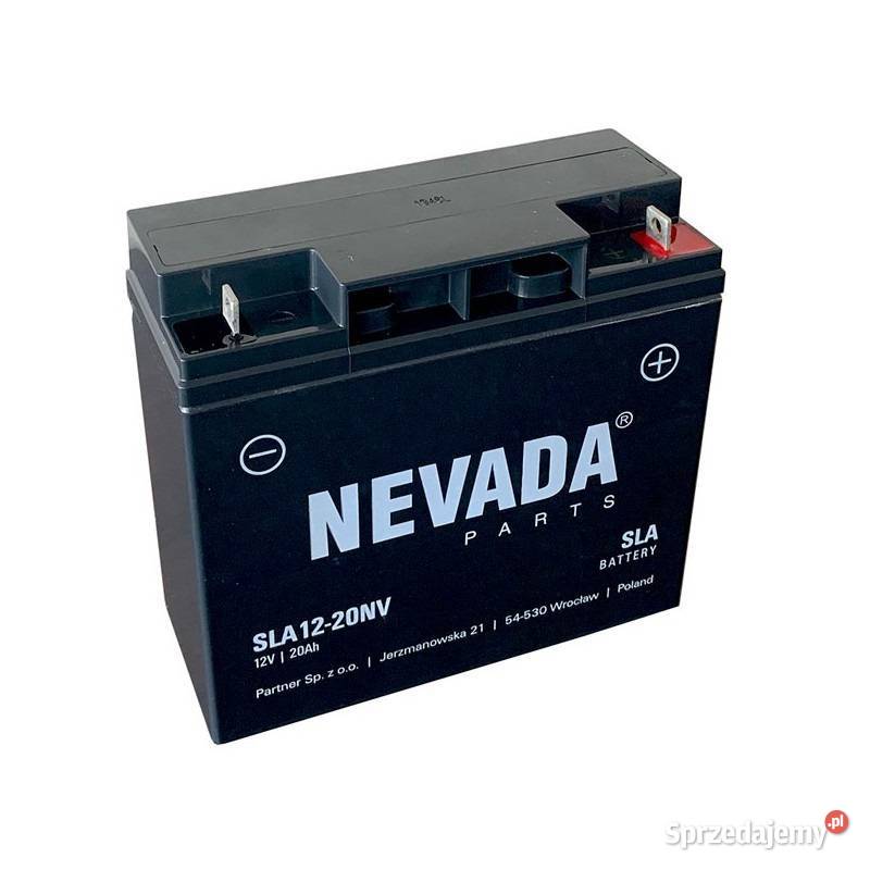 Akumulator żelowy NEVADA 20Ah12V mazowieckie Ostrołęka