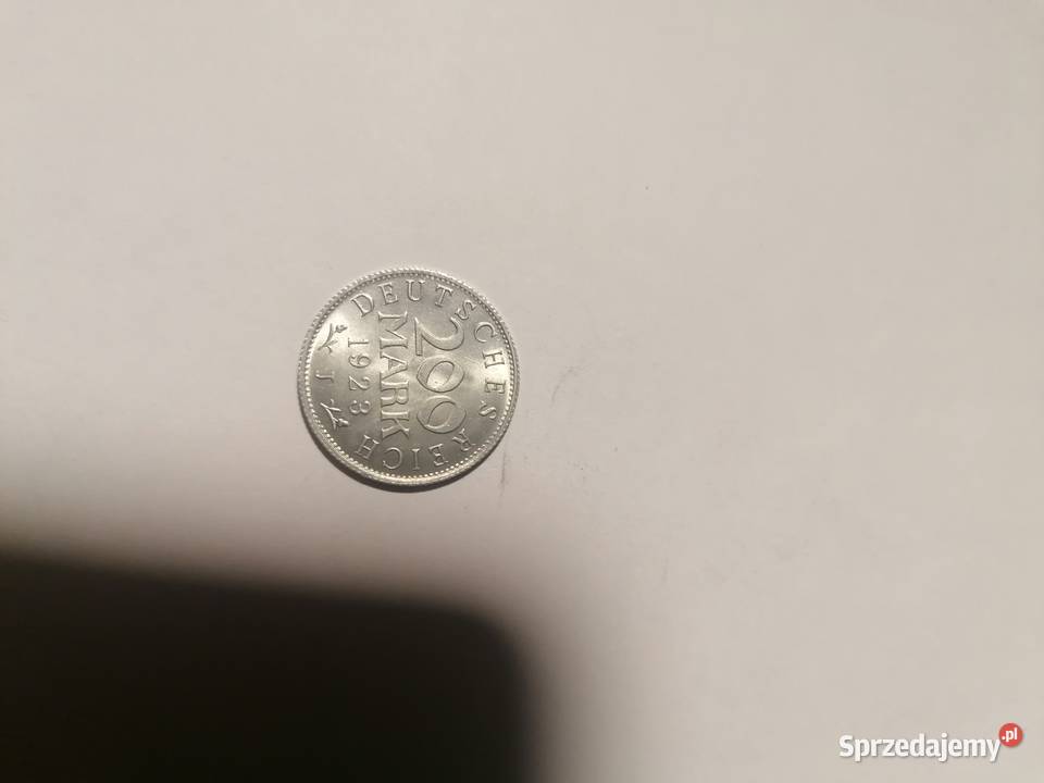 Deutsches Reich moneta Niemiecka Gdańsk