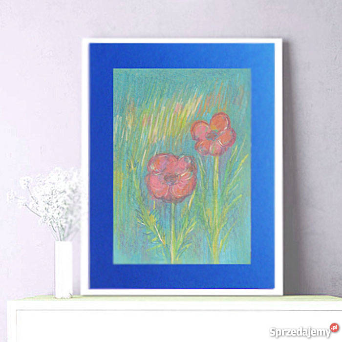 Obrazek z kwiatkamiobrazek do pokojudwa kwiaty śląskie Katowice