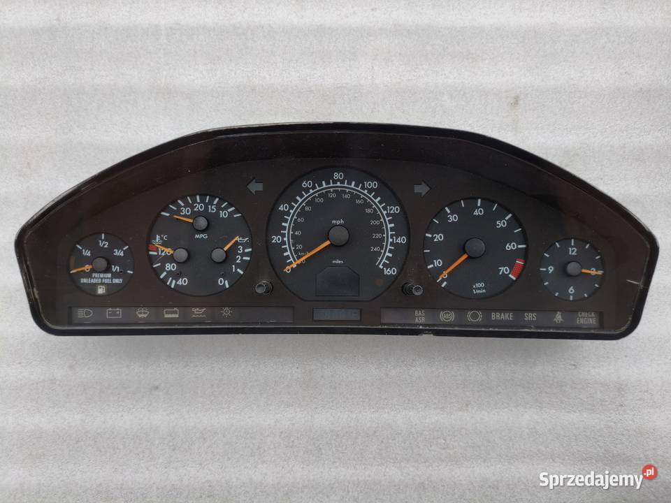 Licznik Wskaźniki Zegary Mercedes S Klasa S320 mazowieckie Wyszków sprzedam