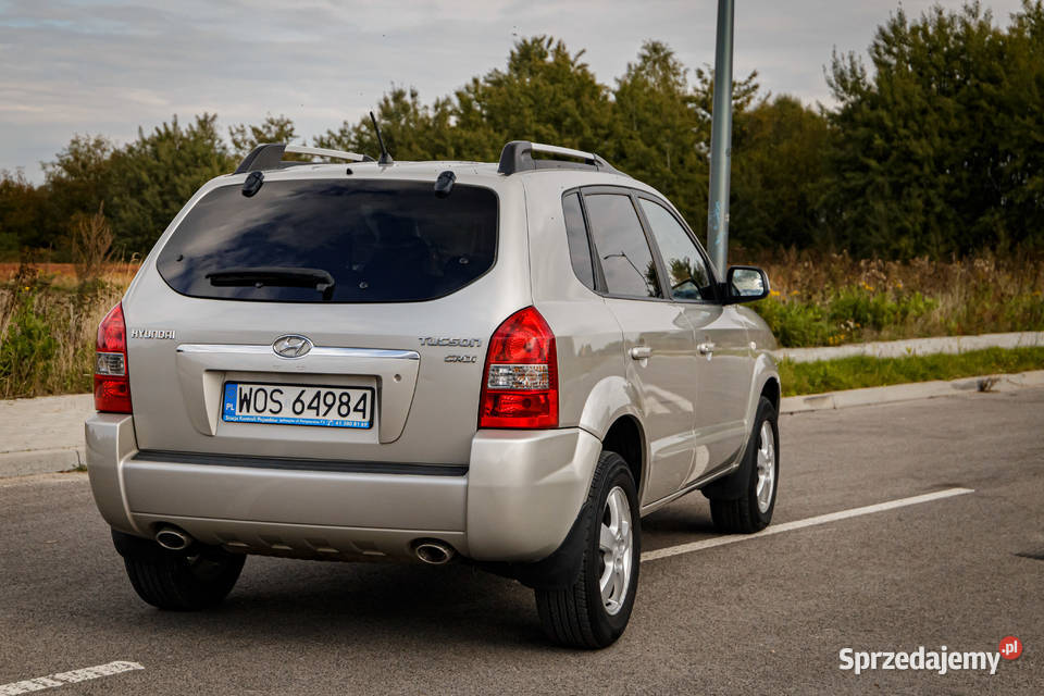 Hyundai Tucson 20 CRDi Automat Niski Przebieg Rok produkcji 2007 świętokrzyskie Jędrzejów sprzedam