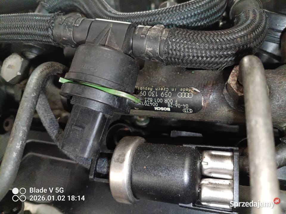 Silnik Audi A6 C6 30 TDI BMKuszkodzony na części 224KM lubelskie Chełm sprzedam