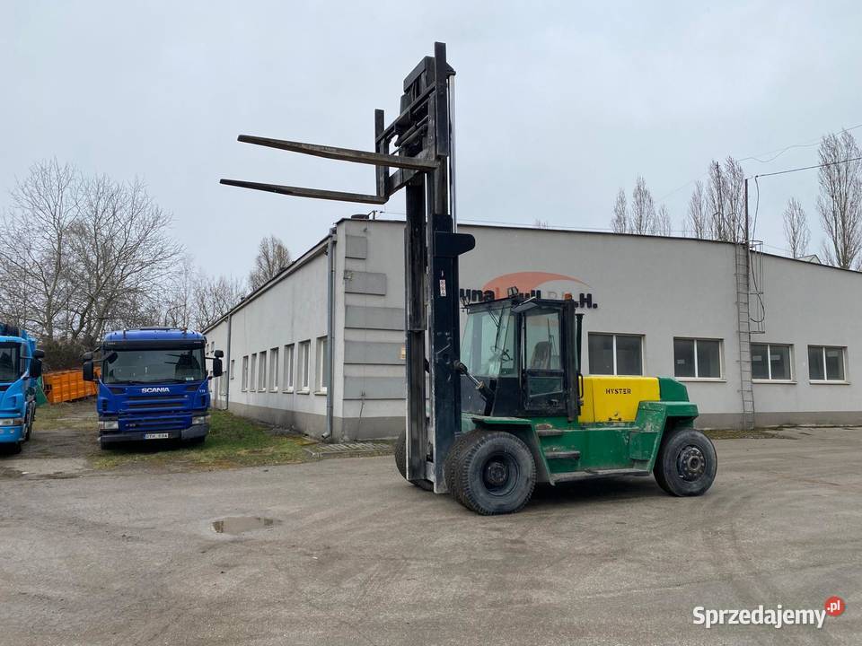 Wózek widłowy Hyster H1400XL 14 ton Wola Murowana