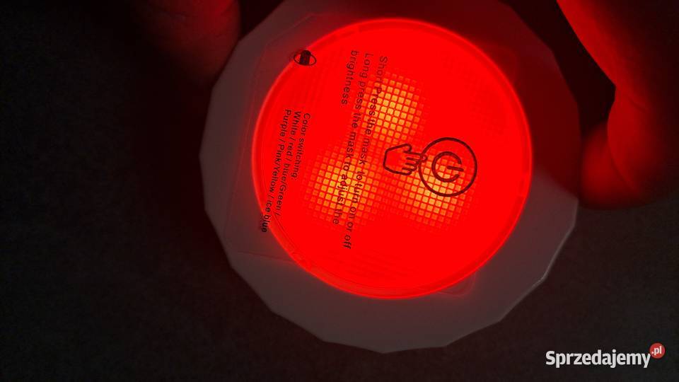 Kolorowa lampka mocowana na magnes Pozostałe Rzeszów