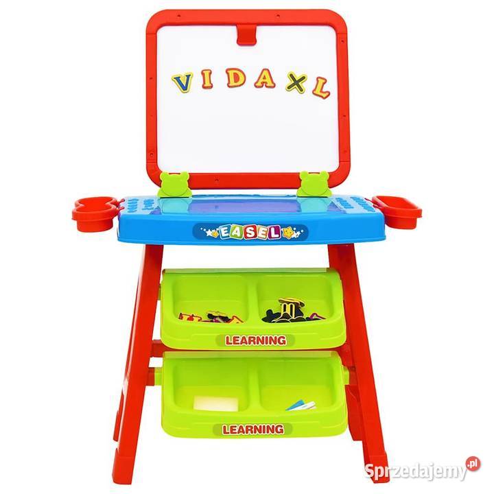 vidaXL Biurko dzieci ze sztalugą 3w1SKU80341 Dom i Ogród