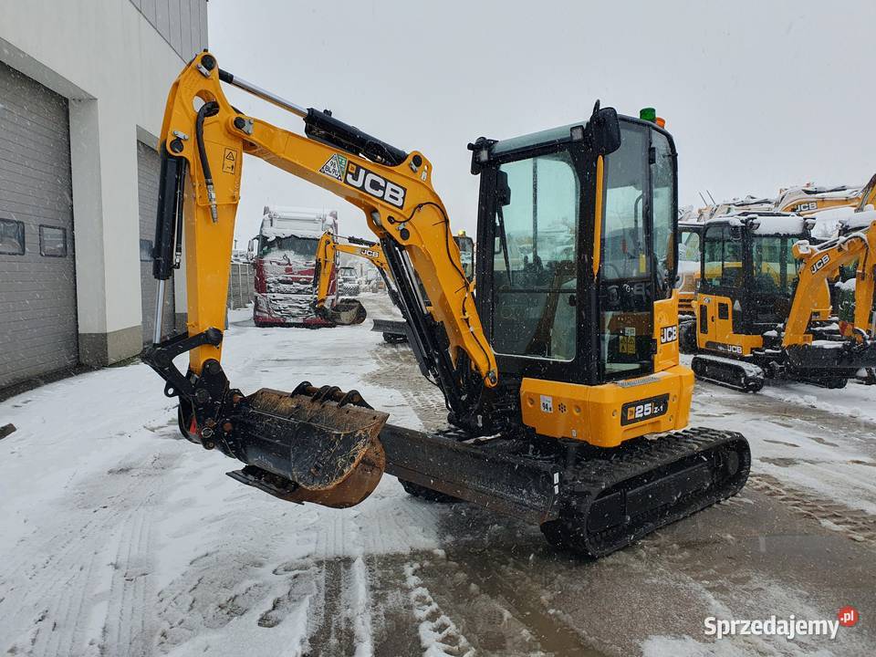 JCB 25Z1 2025R KOPARKA 25 TONY JCB CAT VOLVO Gąsiennice Krotoszyn sprzedam