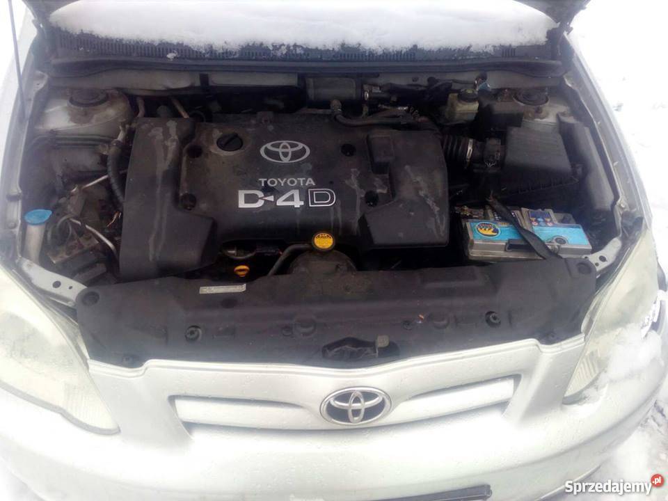 Uszkodzona Toyota Corolla D4D 2004R 2.0 Diesel 116 Km Krasnystaw - Sprzedajemy.pl
