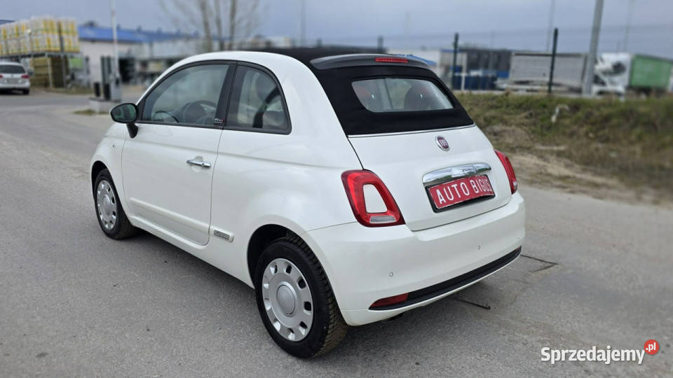 Fiat 500 ledy super stan zarejestrowany biała nieuszkodzony Lębork