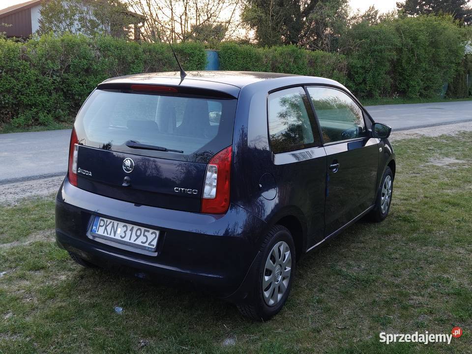 Skoda citigo 10 2012r 60KM wielkopolskie Konin