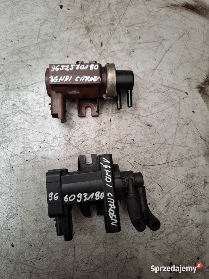 CITROEN PEUGEOT 16 hdi zawór podciśnienia osobowe