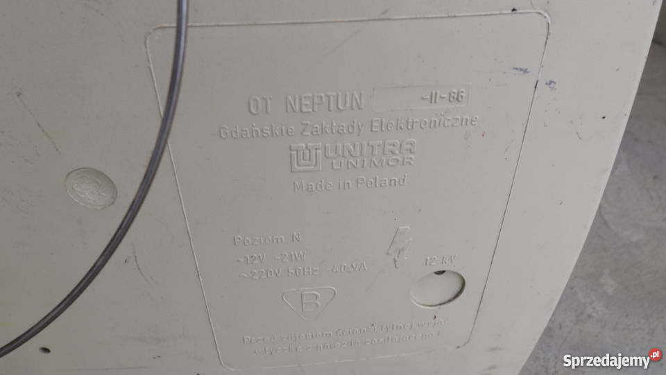 Telewizor Unitra Neptun 2 Grodziczno sprzedam