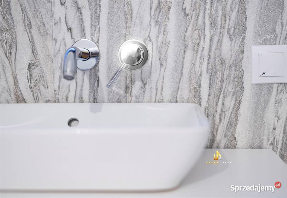 Dekoracyjny fornir kamiennyokładzina z marmuru biały Wrocław