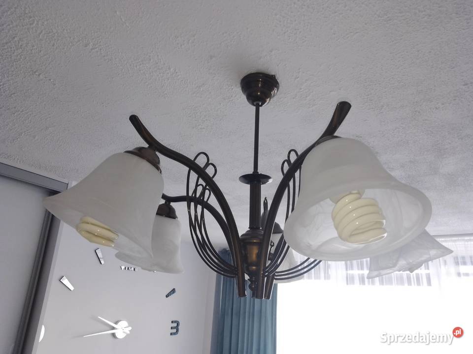 Lampa sufitowa plus dwa kinkiety