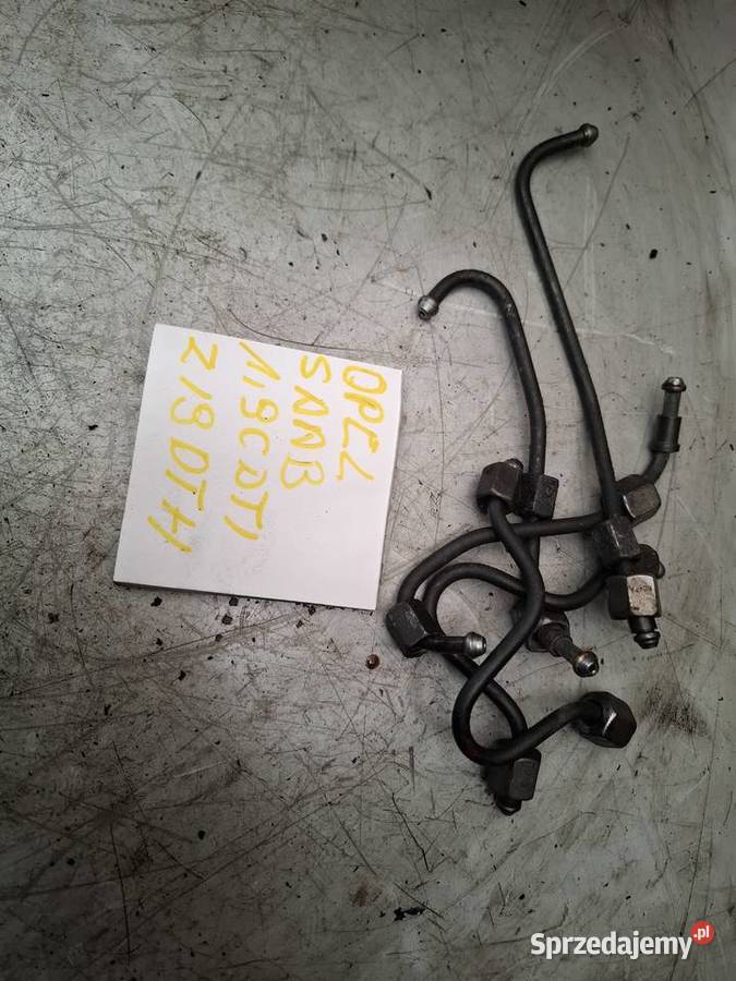 OPEL ASTRA H ZAFIRA B 19 CDTI Z19DTH przewody osobowe