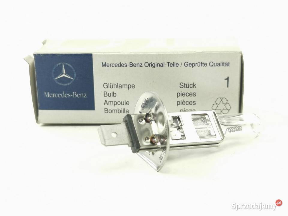 ŻARÓWKA LAMPY HALOGEN H1 24V 70W MERCEDESBENZ