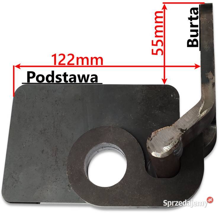 WZMOCNIONY ZAWIAS BURTY DOLNE OTWIERANIE PRĘT Rolnictwo Solec Kujawski