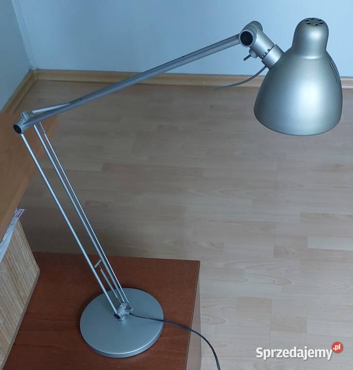 Duża lampa biurkowa aluminiowa IKEA loft typ Warszawa sprzedam
